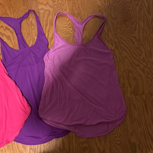 lululemon athletica Tank Tops - Navy, Pink, Purple, Lavender - Picture 3 of 4